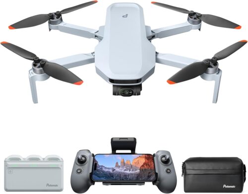 Dron Potensic ATOM 2 con cámara 8K, seguimiento por IA y transmisión de video de 10 km: FLY MORE COMBO